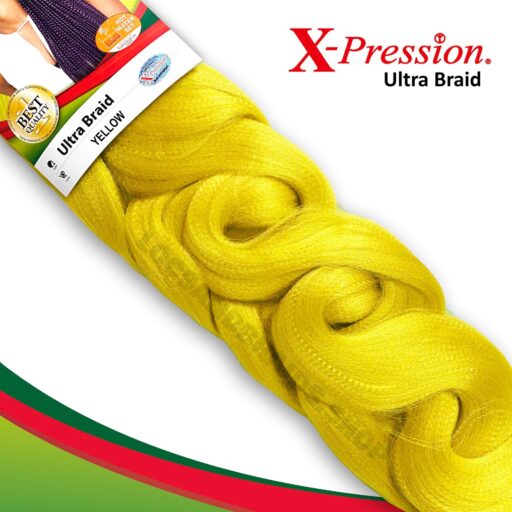 X-pression Ultra Braid Yellow