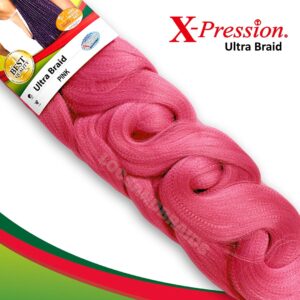 X-Pression Ultra Braid Pink