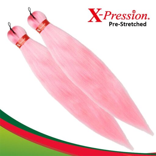 X-Pression Pre-Stretched Ice Pink