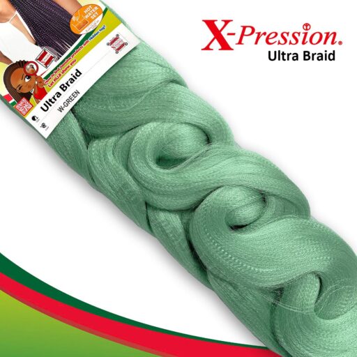 X-Pression Ultra Braid W-Green